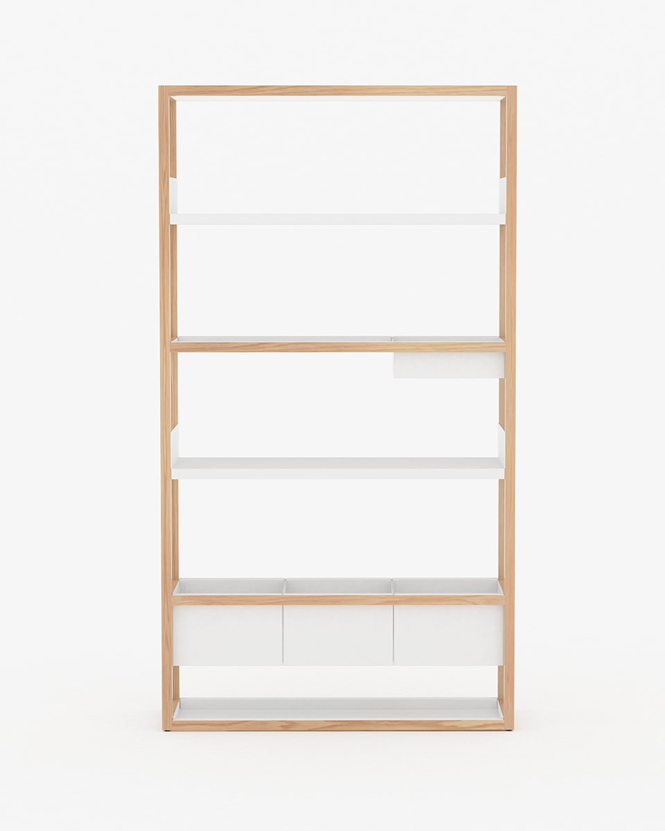 ספריית Lap Shelving tall - Idana Furniture