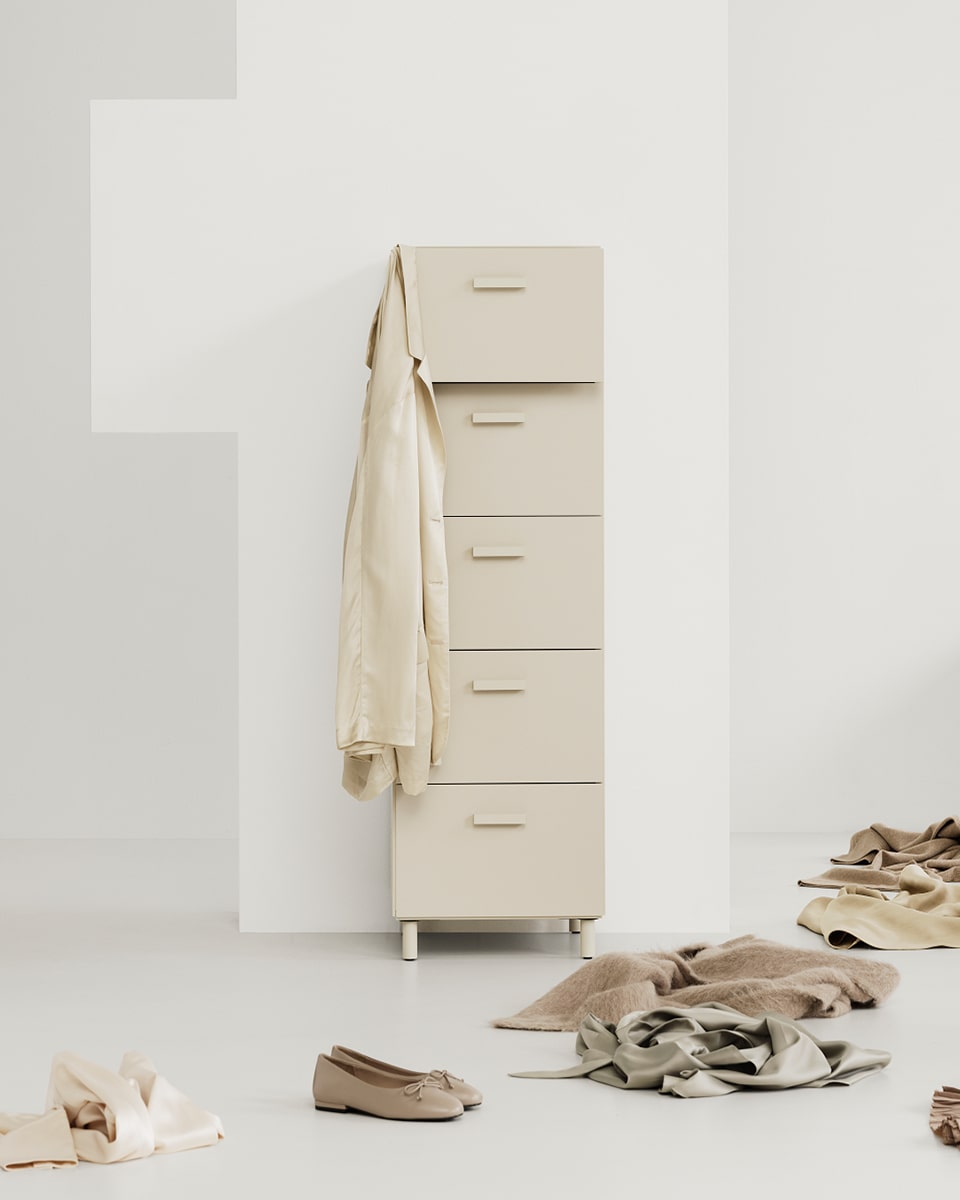 שידת מגירות Relief גבוהה - Idana Furniture