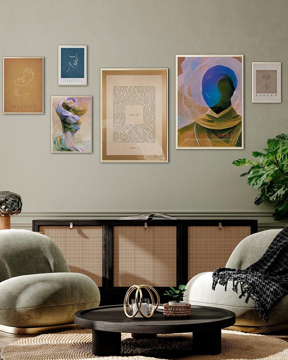 פוסטר Listen - Idana Furniture