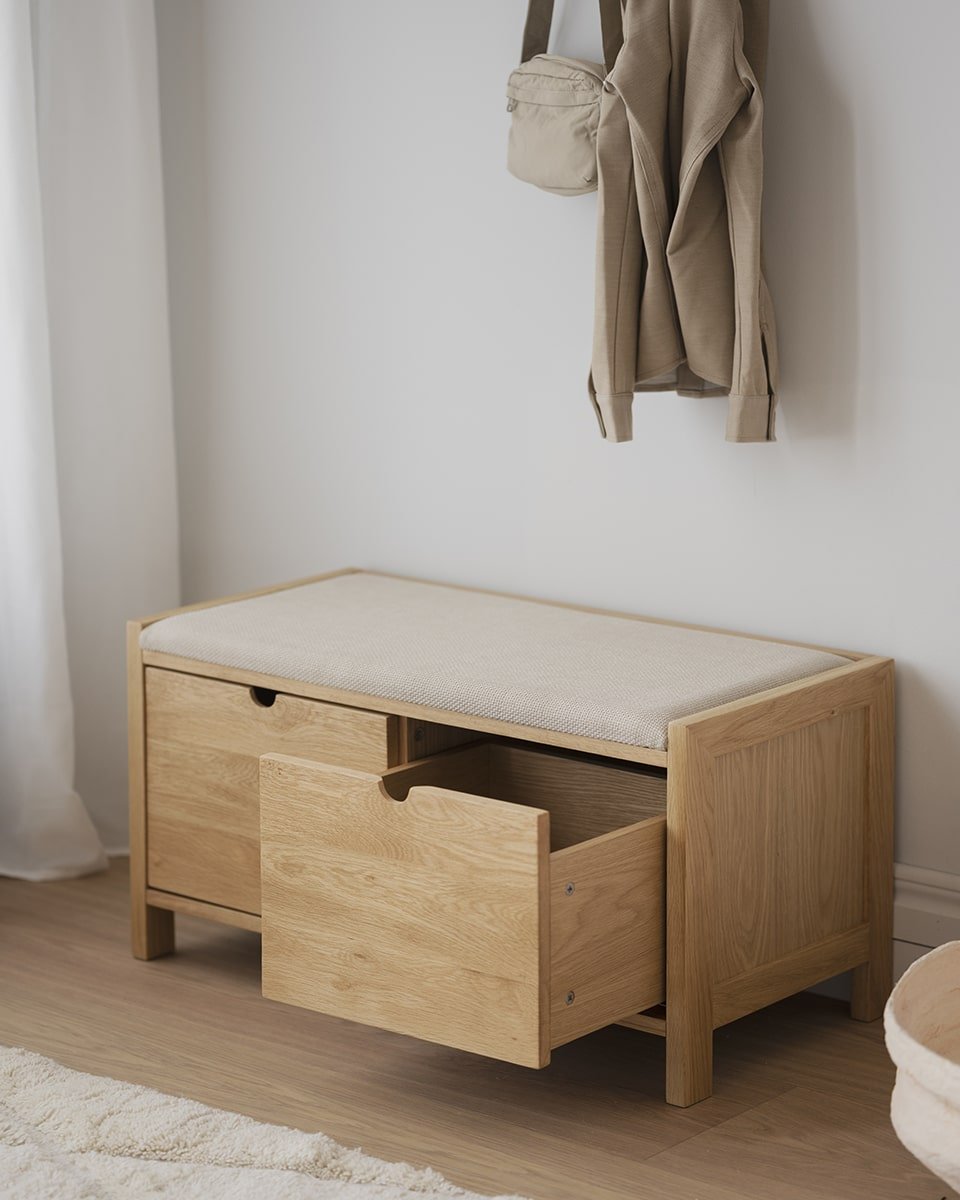 ספסל אחסון Hillmond - Idana Furniture