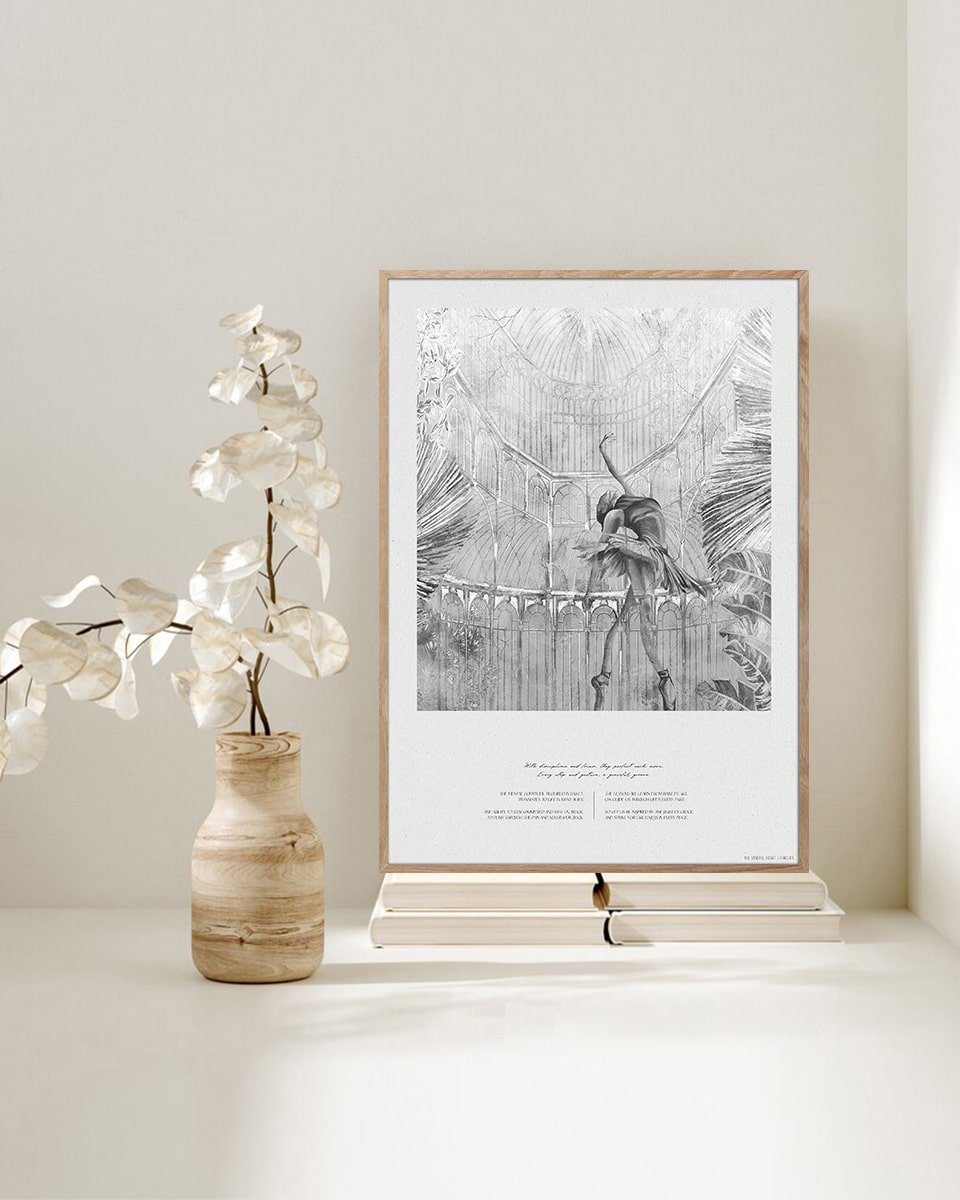 פוסטר Graceful Groove - Idana Furniture