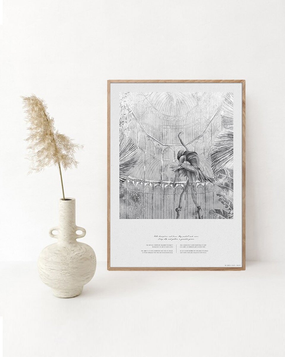 פוסטר Graceful Groove - Idana Furniture