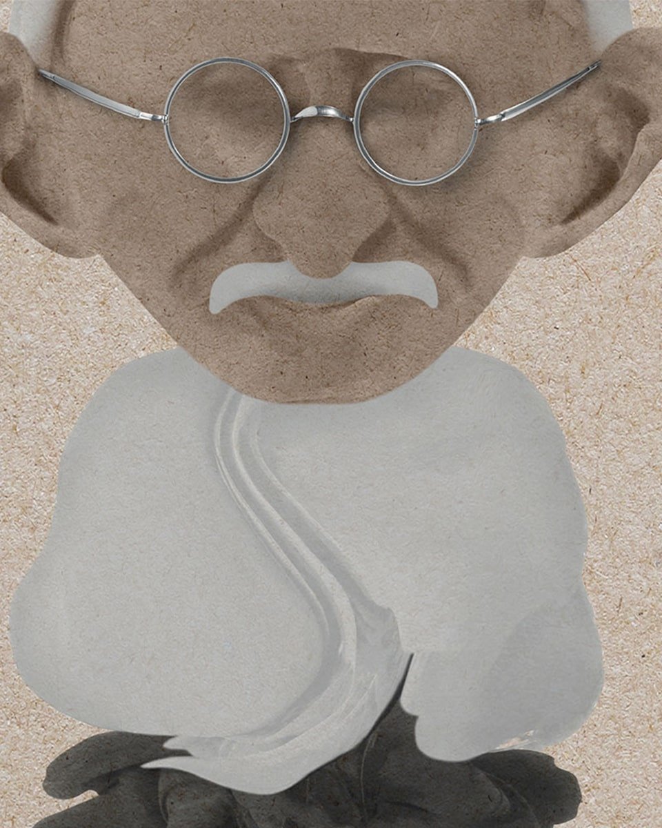 פוסטר Gandhi - Idana Furniture