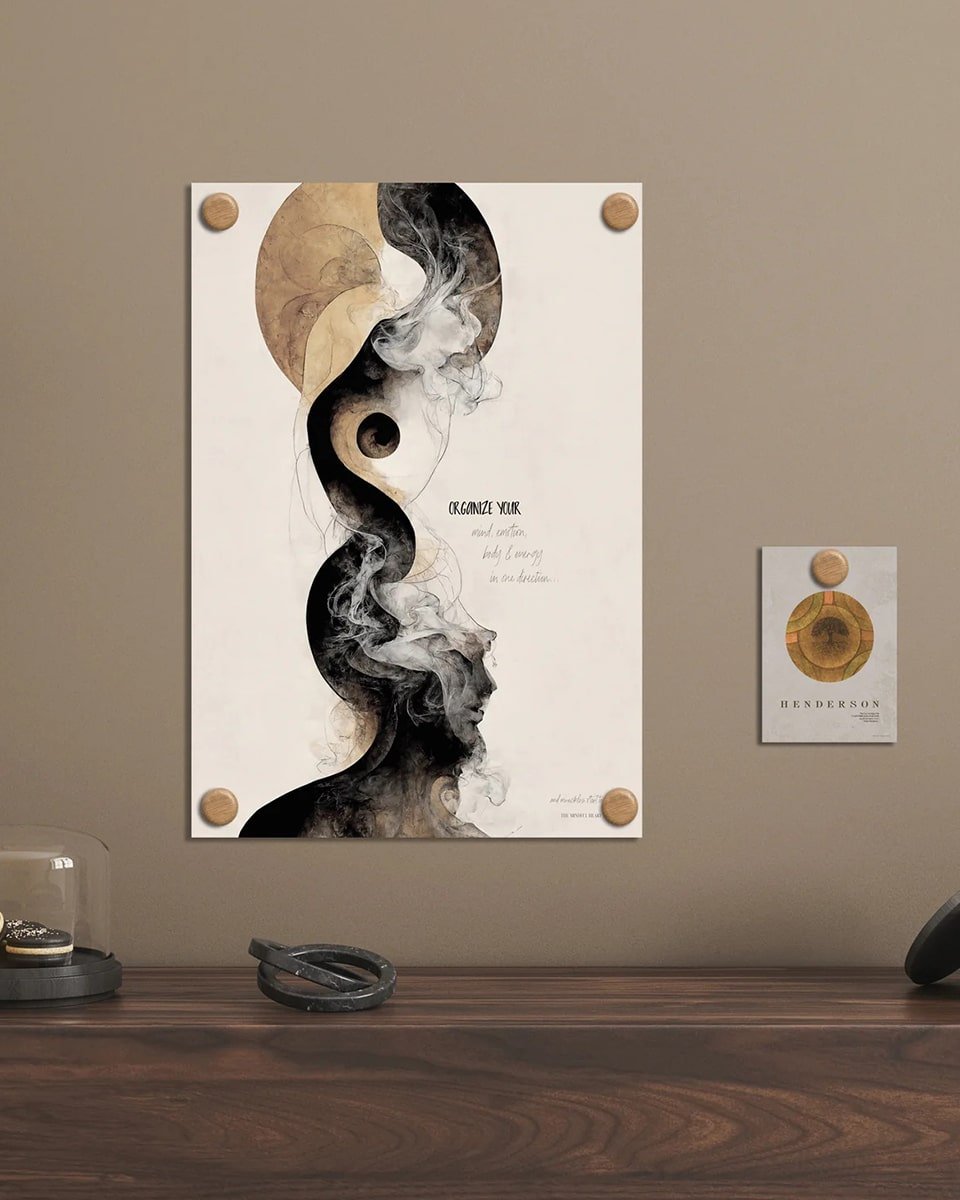 זוג מתלים מגנטיים Dots - Idana Furniture