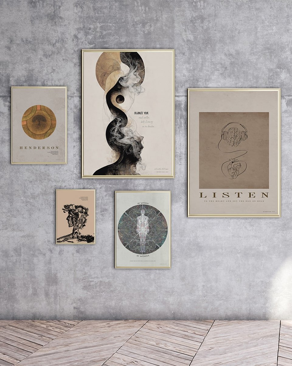 פוסטר Listen - Idana Furniture