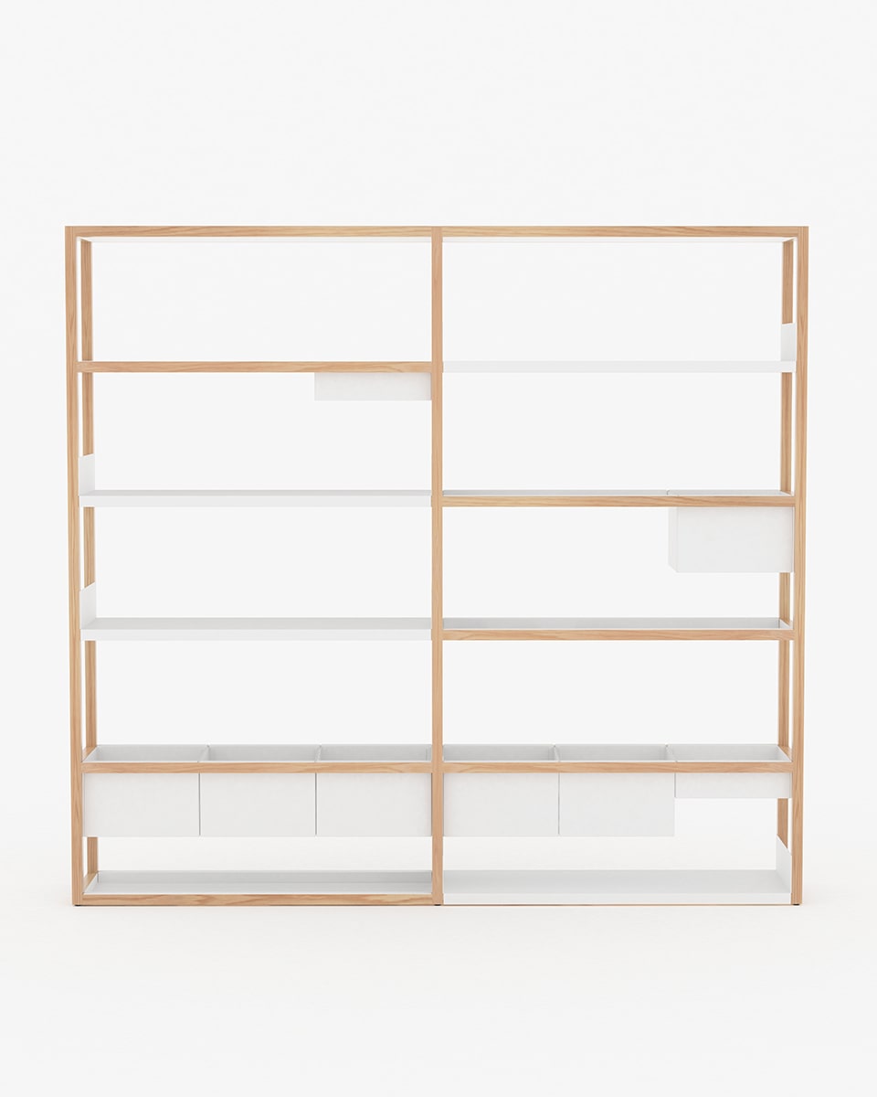 ספריית Lap Shelving tall - Idana Furniture