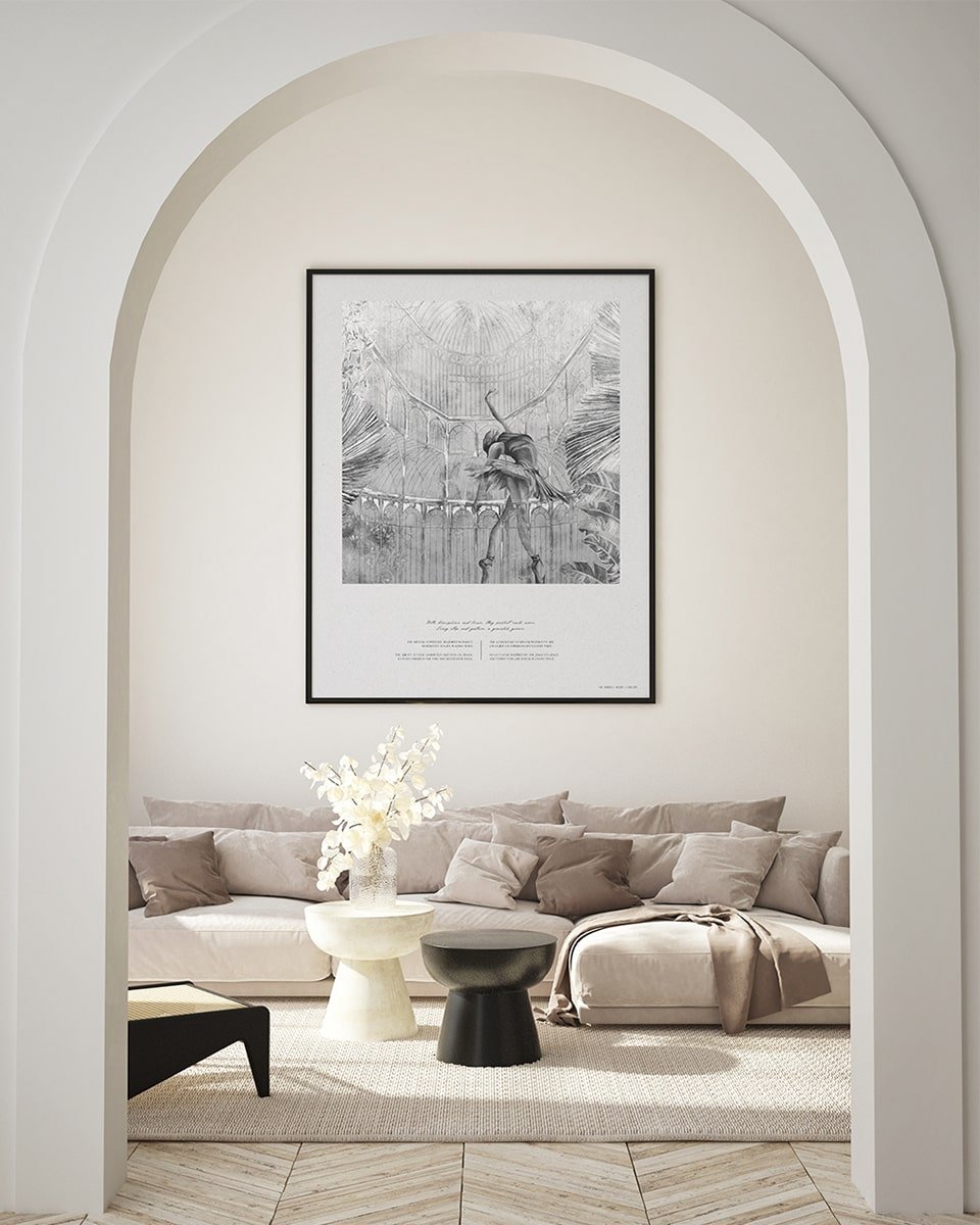 פוסטר Graceful Groove - Idana Furniture