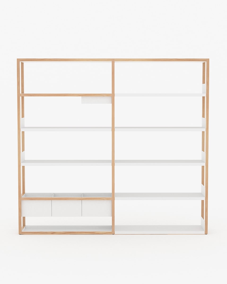 ספריית Lap Shelving tall - Idana Furniture