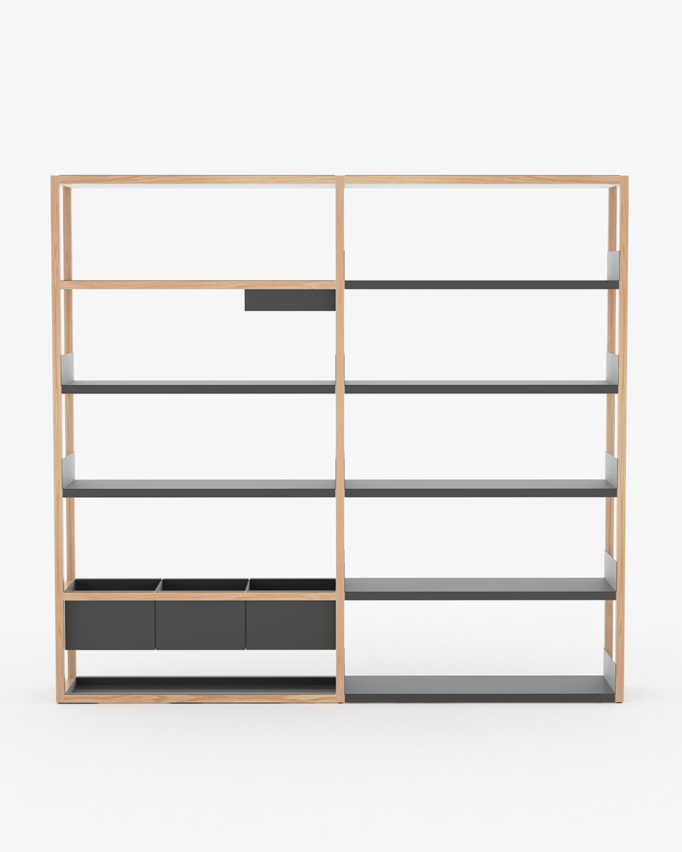 ספריית Lap Shelving tall - Idana Furniture