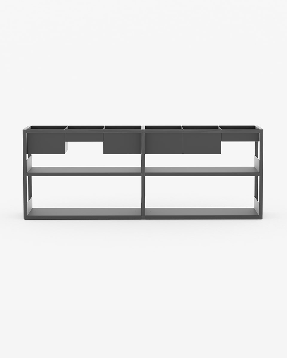 ספריית Lap Shelving low - Idana Furniture