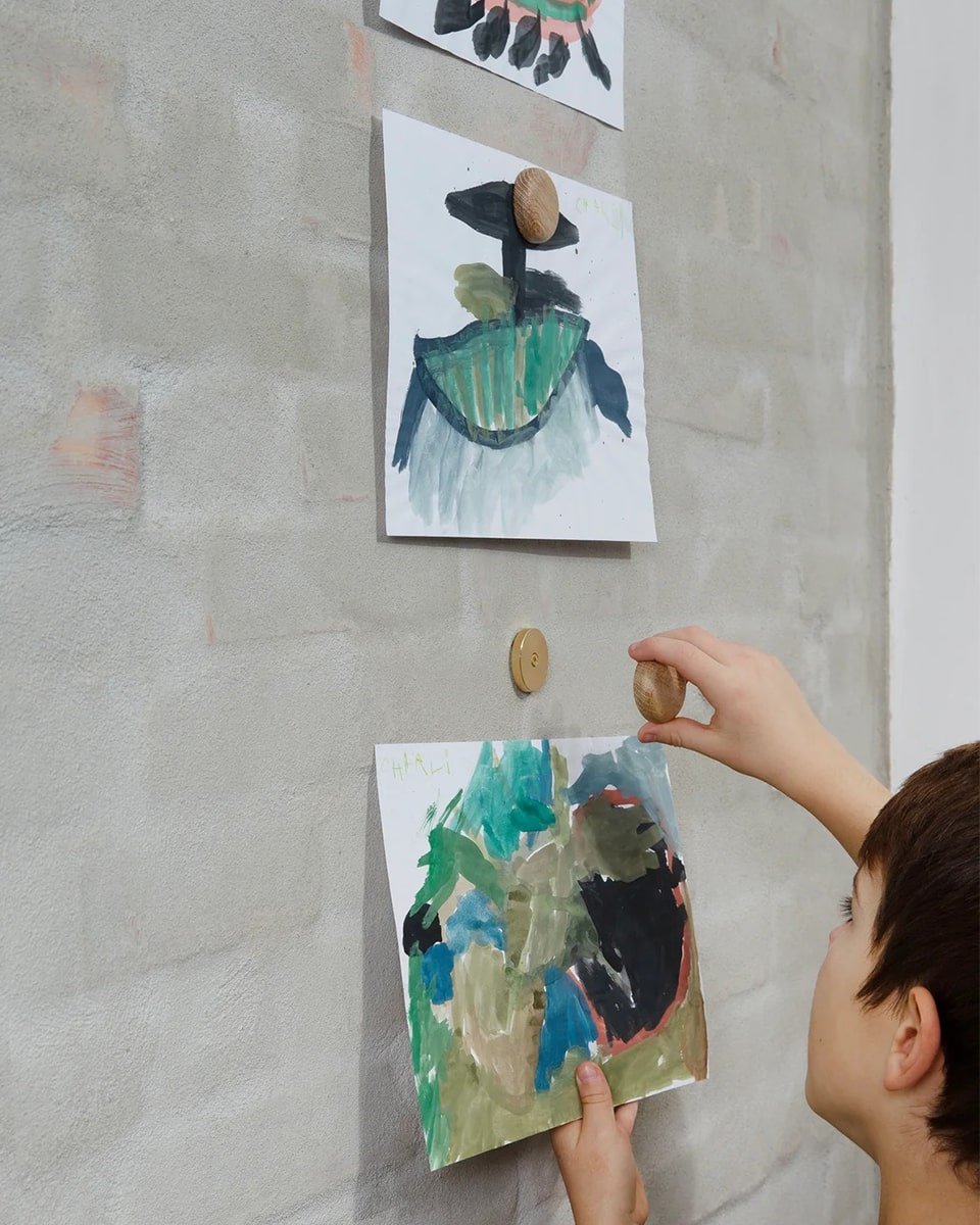 זוג מתלים מגנטיים Dots - Idana Furniture