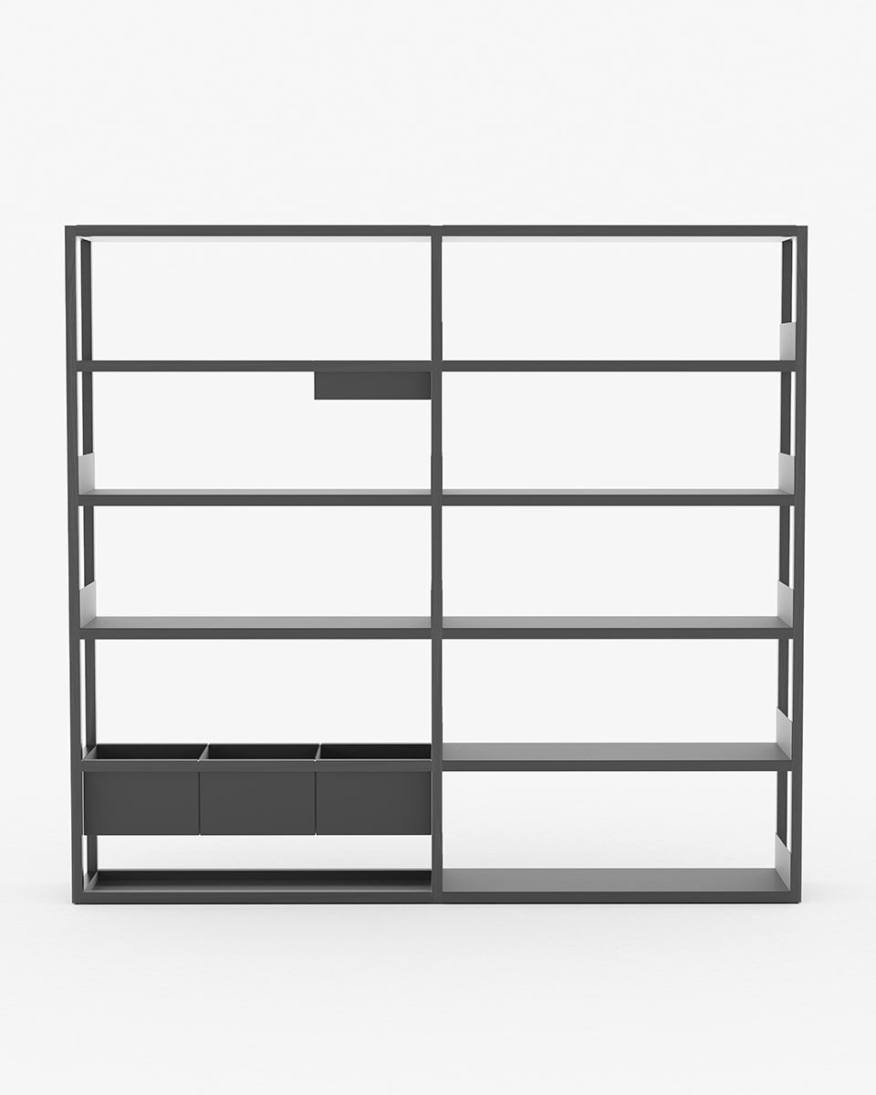 ספריית Lap Shelving tall - Idana Furniture