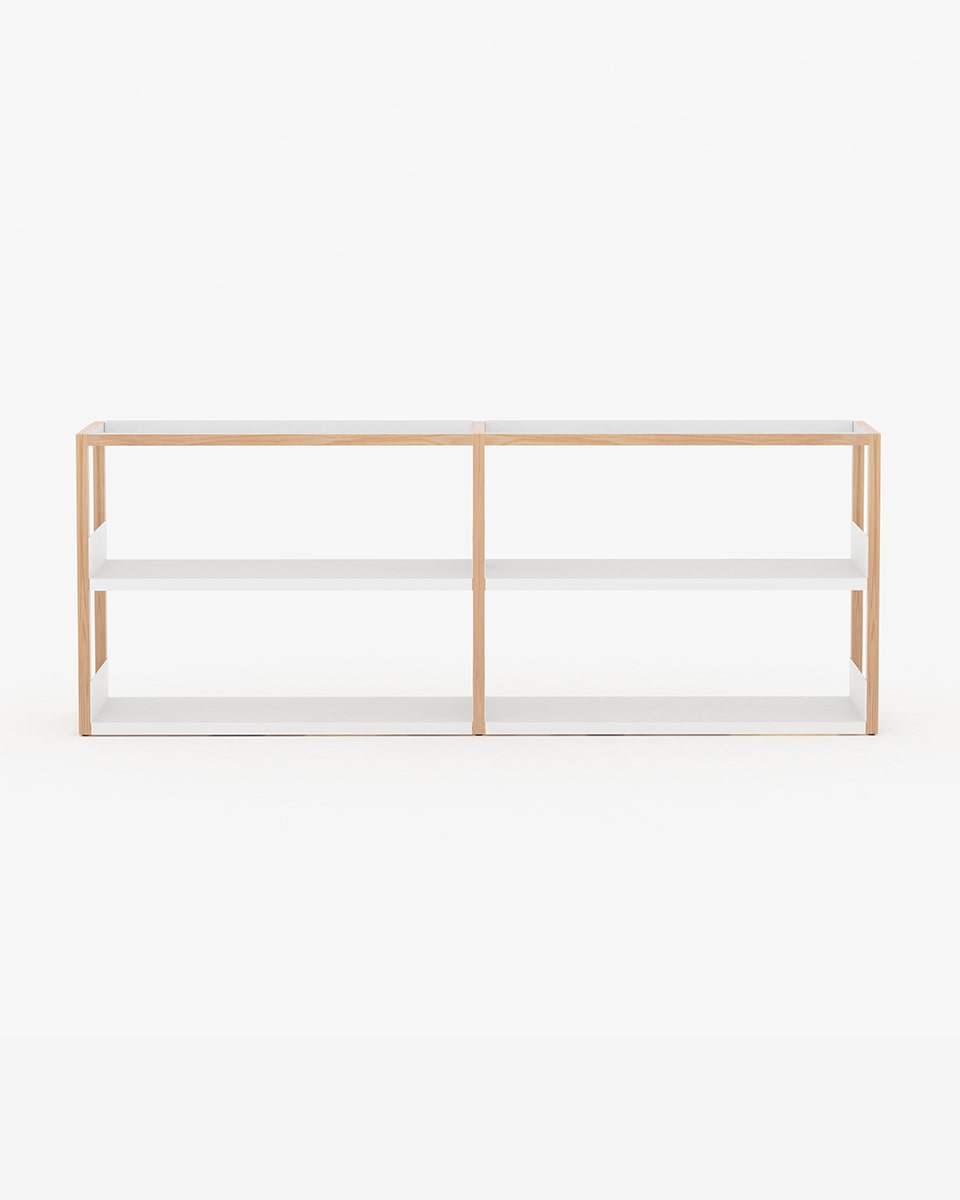 ספריית Lap Shelving low - Idana Furniture
