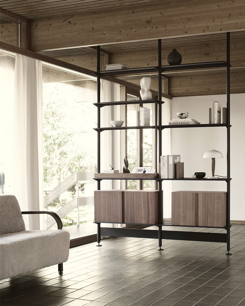 ספריית מדפים Pira תלוית תקרה - Idana Furniture