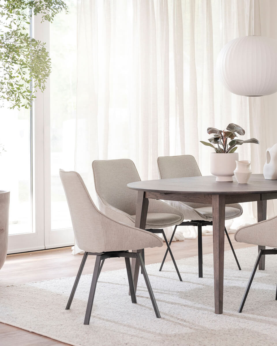 שולחן אוכל עגול Filippa - Idana Furniture