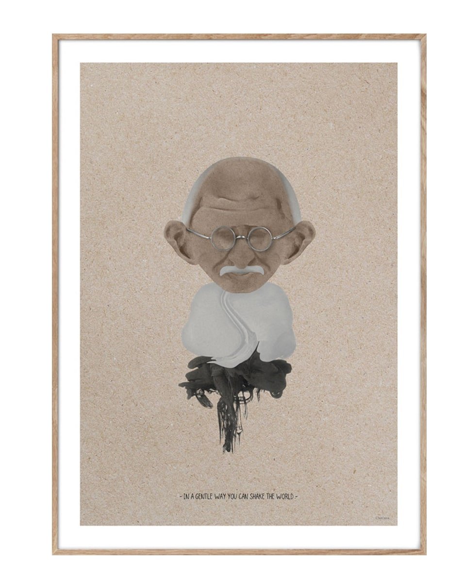 פוסטר Gandhi - Idana Furniture