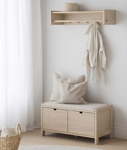 ספסל אחסון Hillmond - Idana Furniture