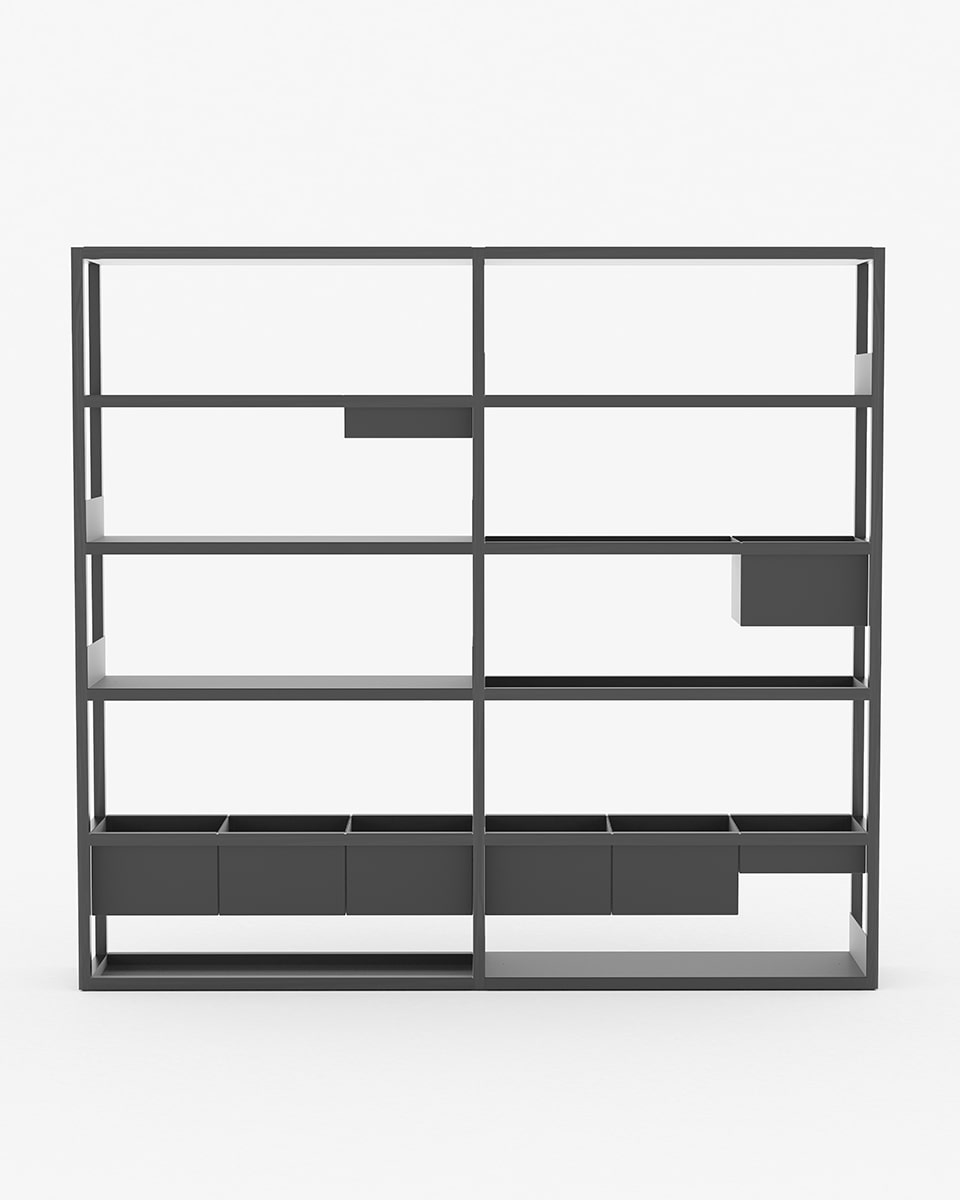 ספריית Lap Shelving tall - Idana Furniture