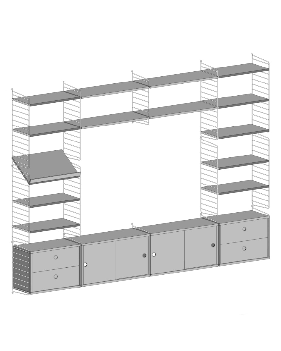 מזנון טלויזיה היקפי - Idana Furniture