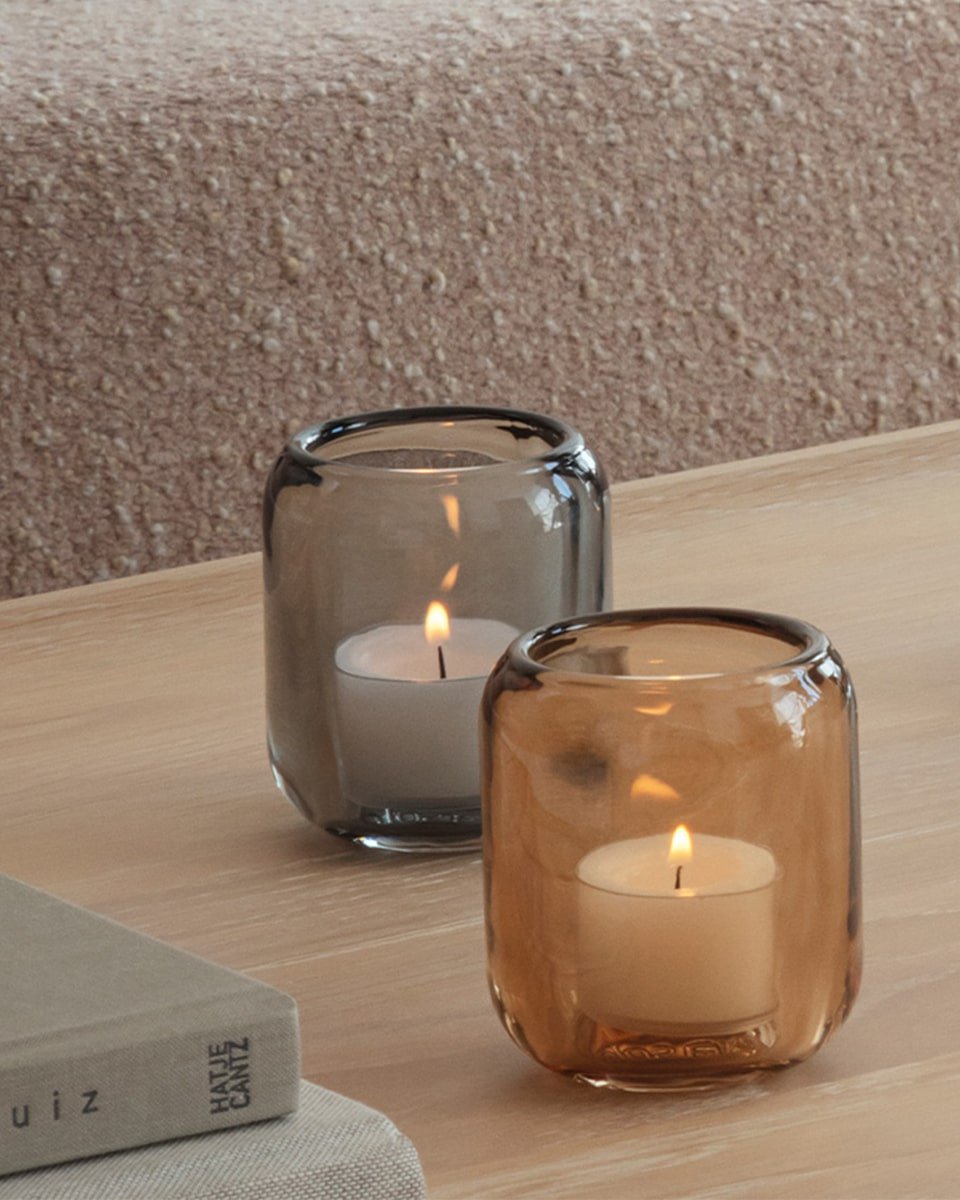 זוג מעמדים לנר Acorn - Idana Furniture