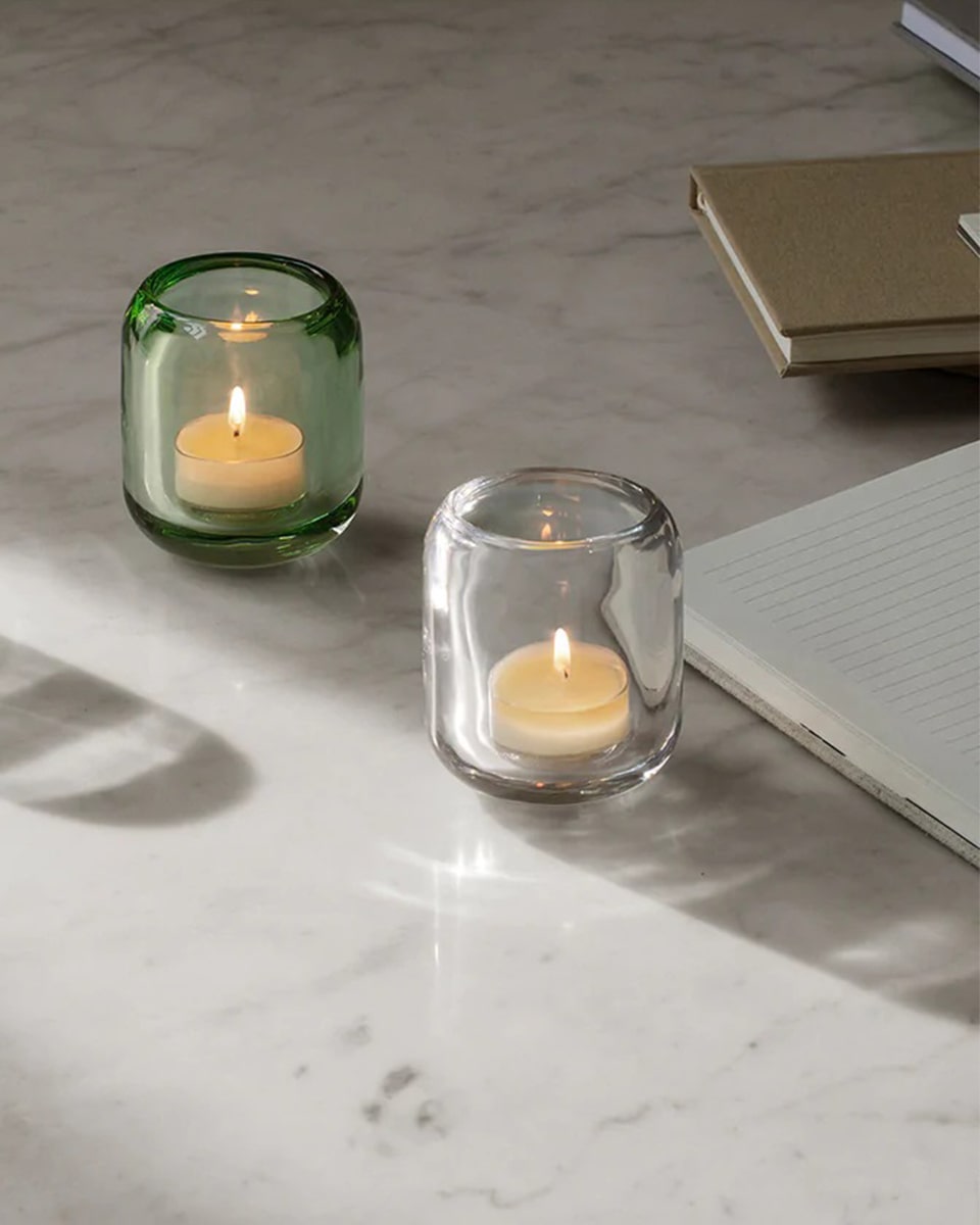 זוג מעמדים לנר Acorn - Idana Furniture