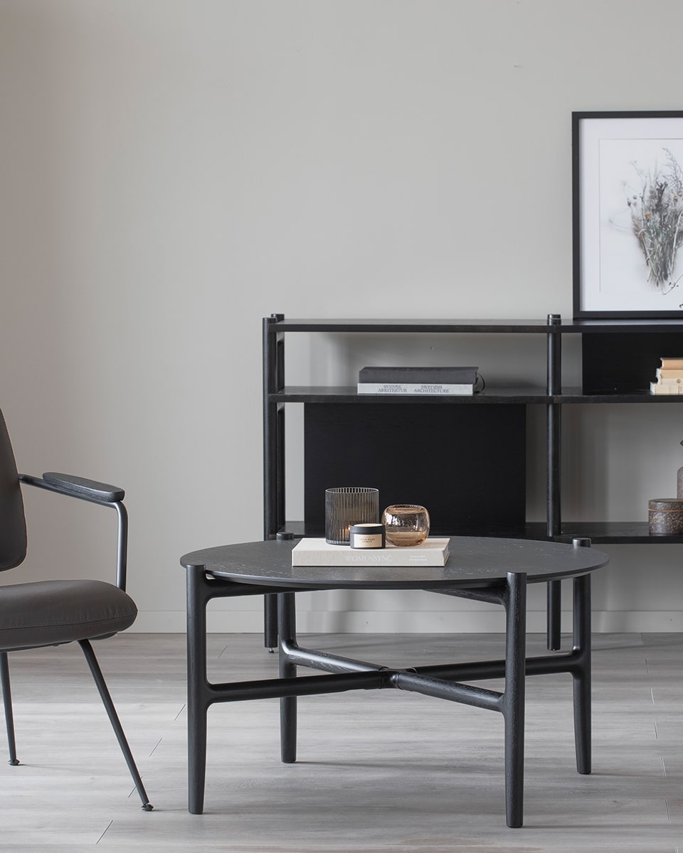 שולחן קפה עגול Holton - Idana Furniture