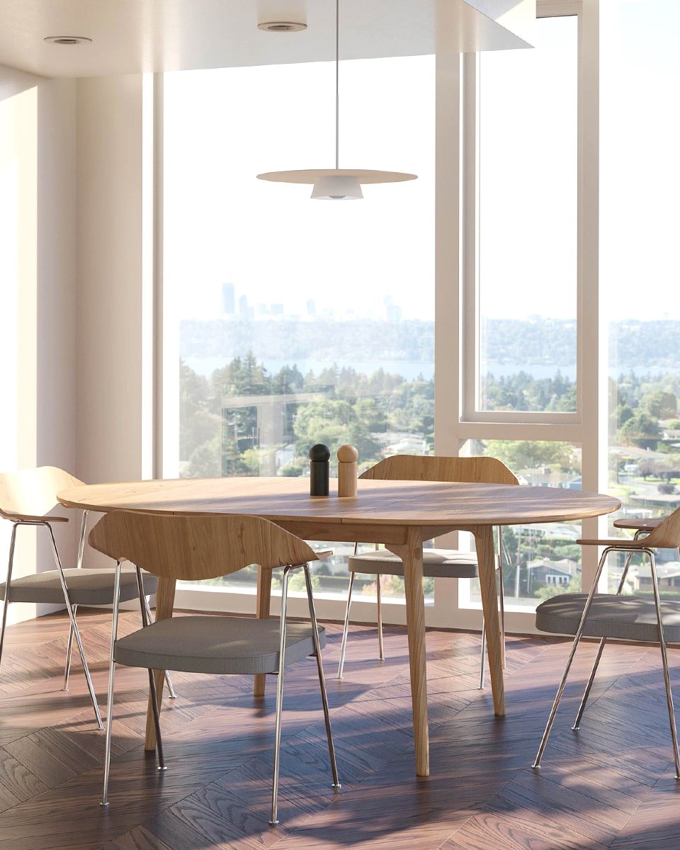 שולחן עגול נפתח Dulwich - Idana Furniture