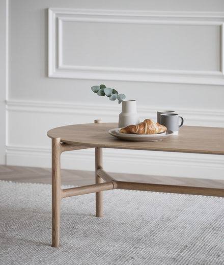 שולחן קפה אובלי Holton - Idana Furniture