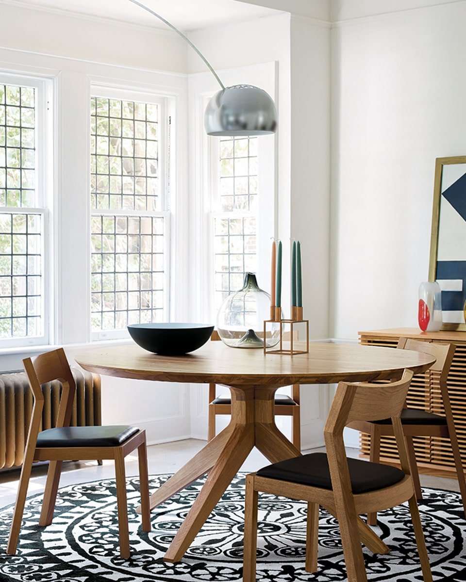 שולחן אוכל עגול Laroz - Idana Furniture