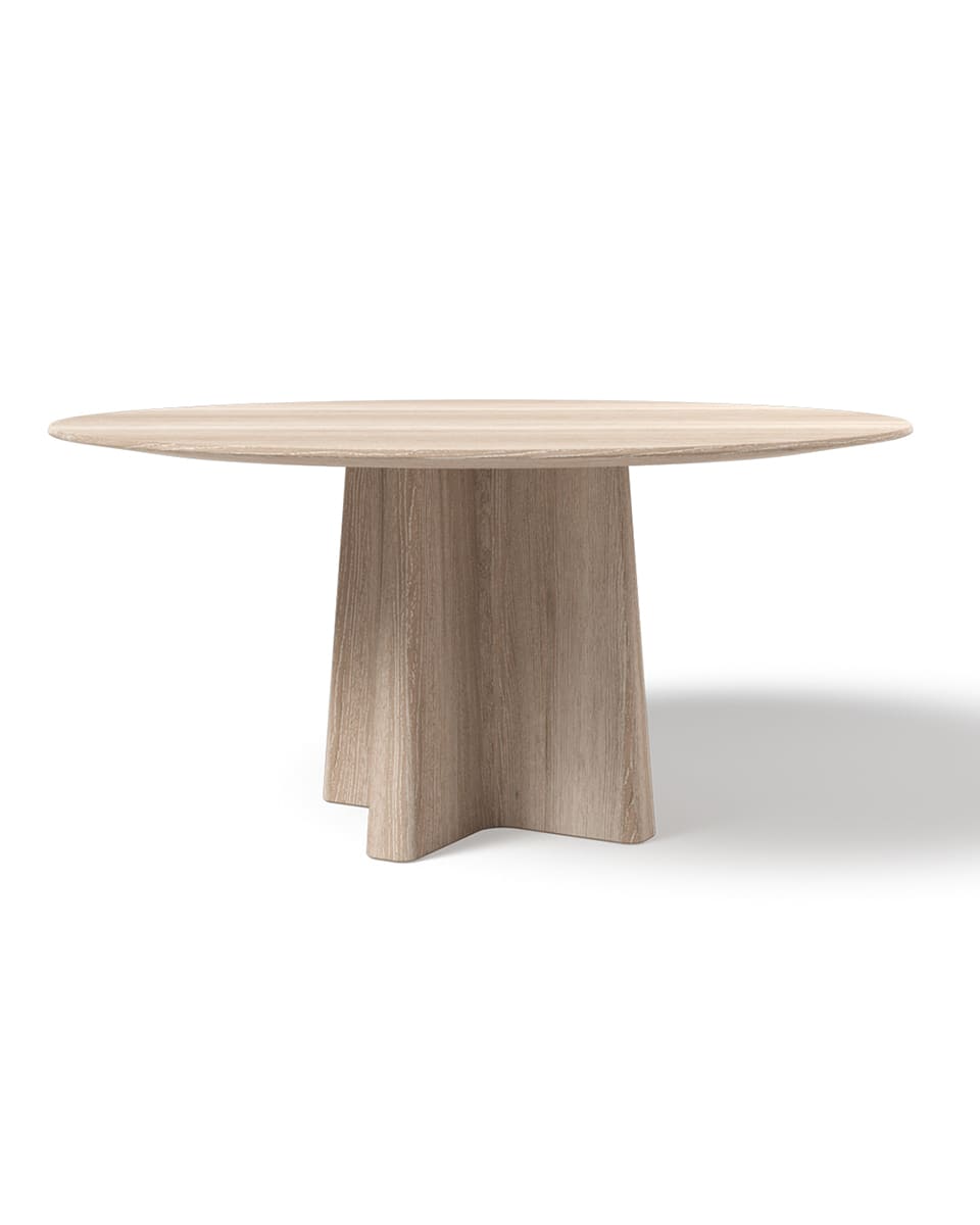 שולחן אוכל עגול Flame - Idana Furniture