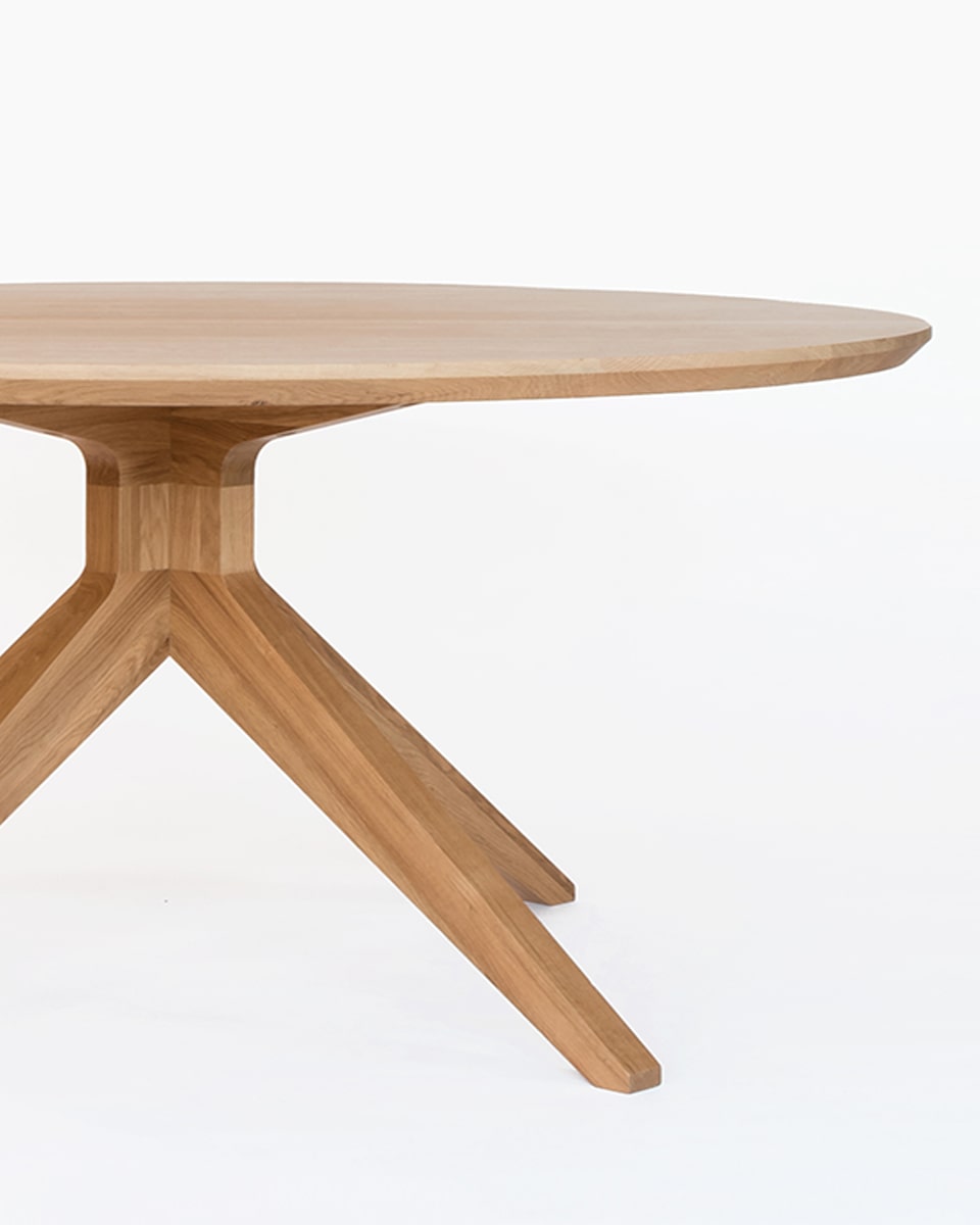 שולחן אוכל עגול Laroz - Idana Furniture