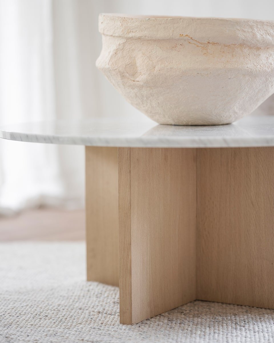 שולחן קפה עגול Brooks - Idana Furniture