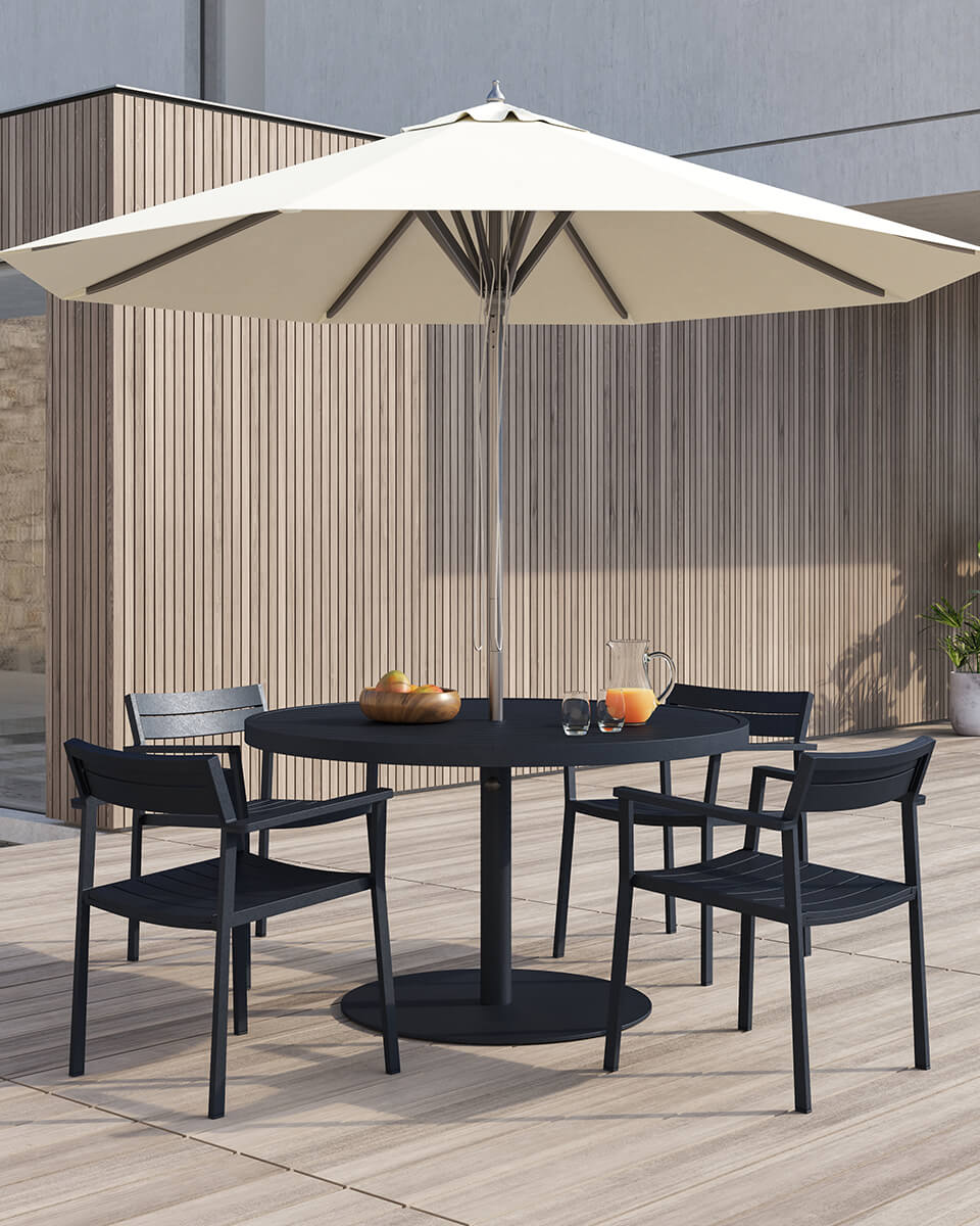 שולחן חוץ עגול Eos - Idana Furniture