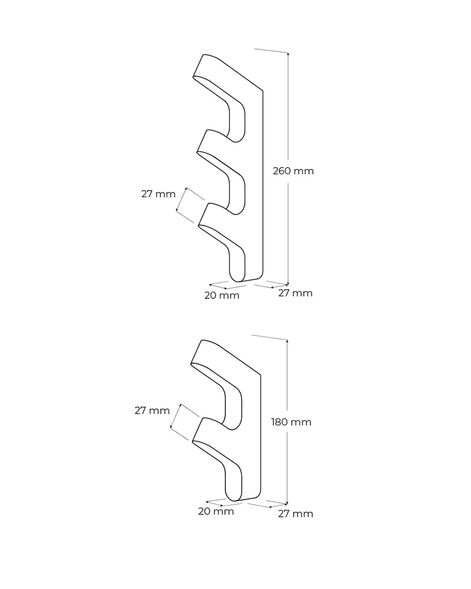 מתלה עץ Solitair - Idana Furniture
