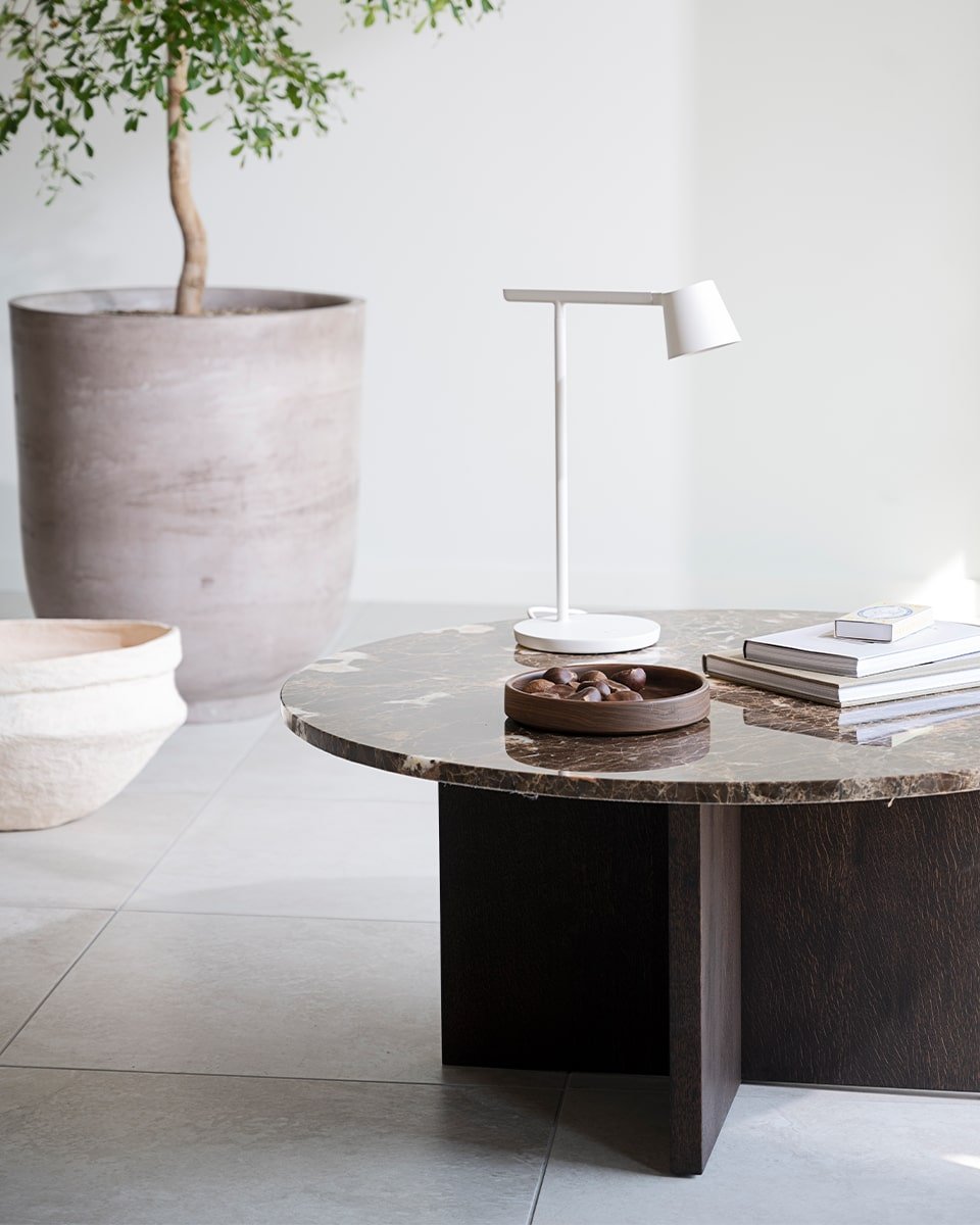 שולחן קפה עגול Brooks - Idana Furniture