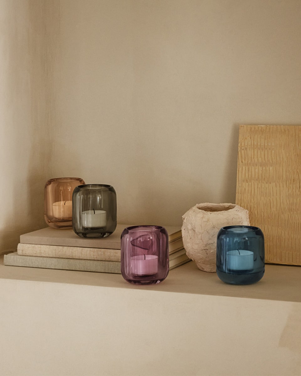 זוג מעמדים לנר Acorn - Idana Furniture