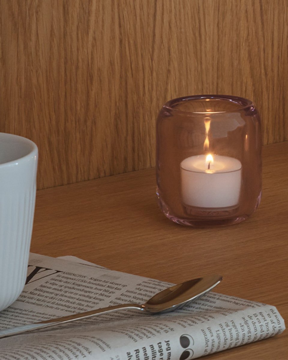 זוג מעמדים לנר Acorn - Idana Furniture