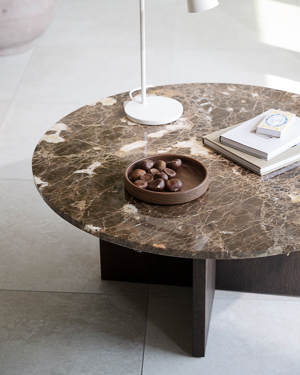 שולחן קפה עגול Brooks - Idana Furniture