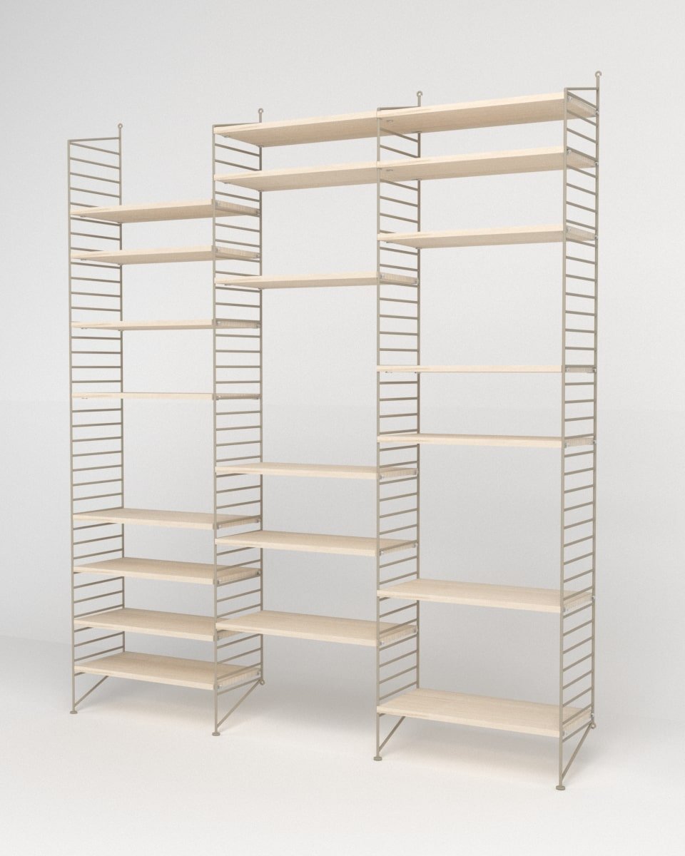 ספריית מדפים נורדית - Idana Furniture