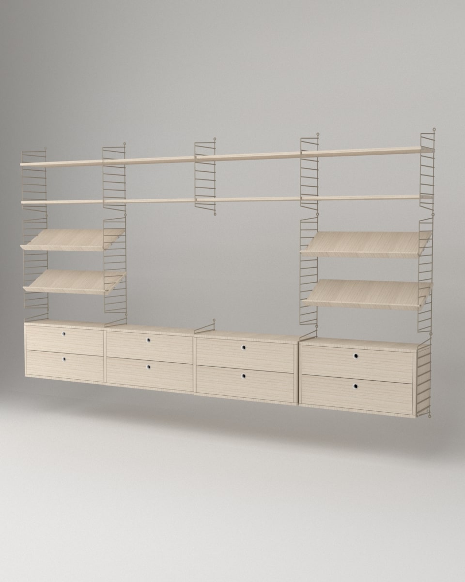 מזנון טלויזיה תלוי גדול - Idana Furniture