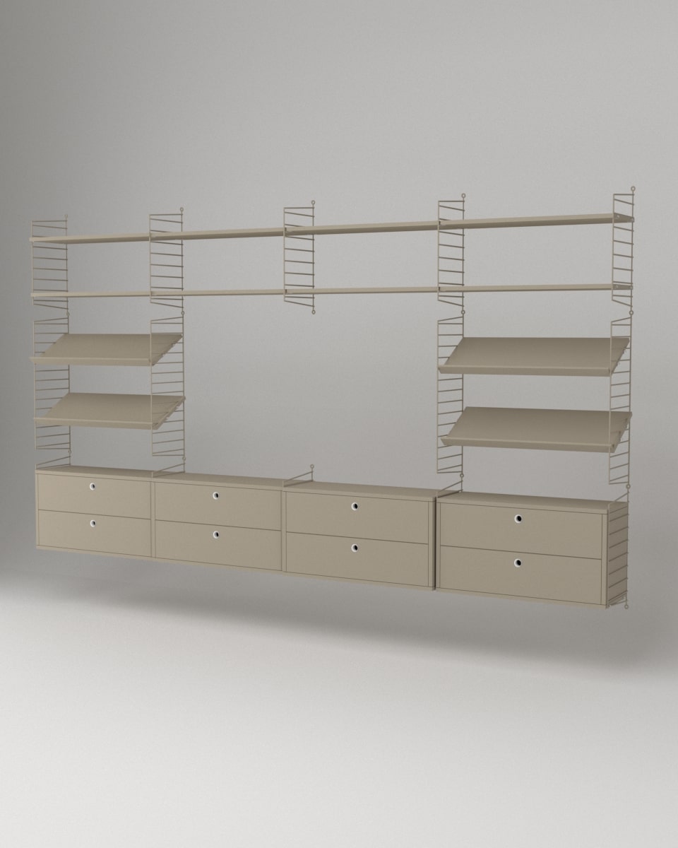 מזנון טלויזיה תלוי גדול - Idana Furniture