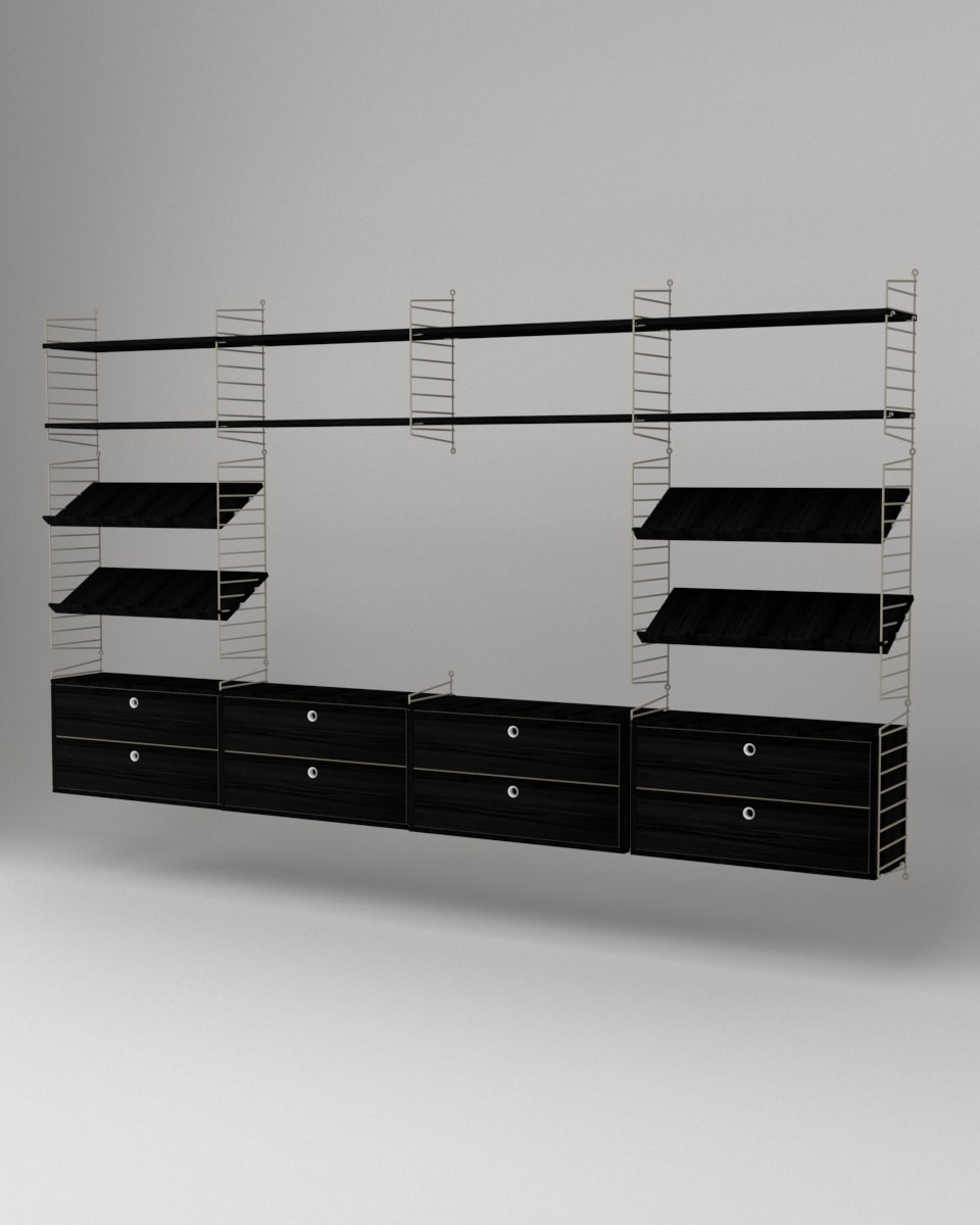 מזנון טלויזיה תלוי גדול - Idana Furniture