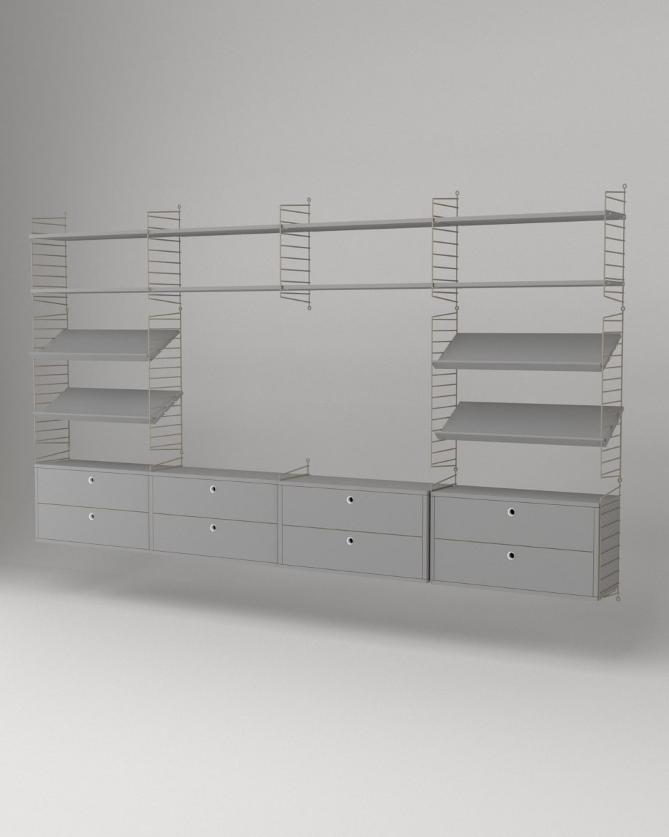 מזנון טלויזיה תלוי גדול - Idana Furniture