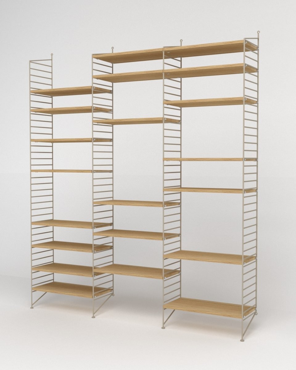 ספריית מדפים נורדית - Idana Furniture