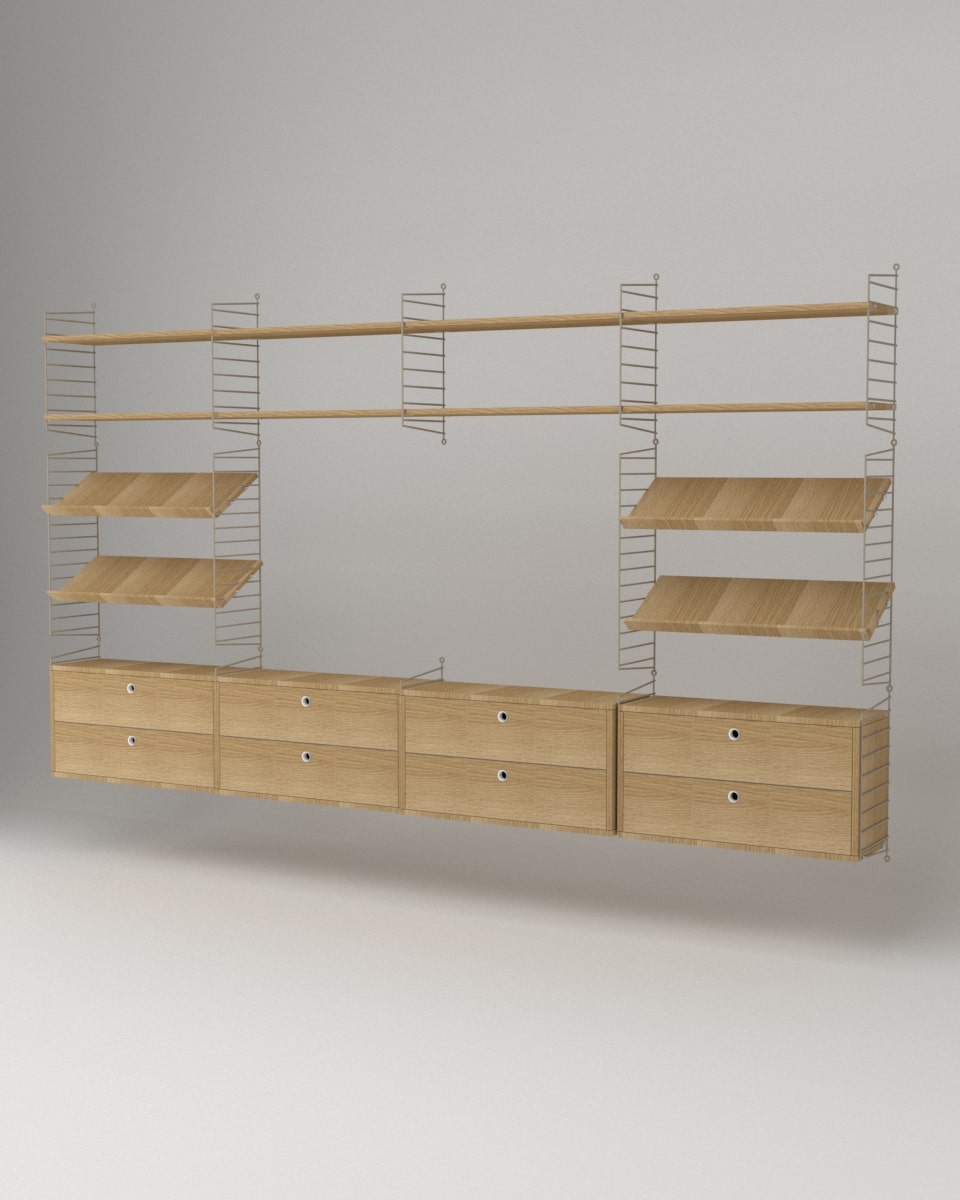 מזנון טלויזיה תלוי גדול - Idana Furniture