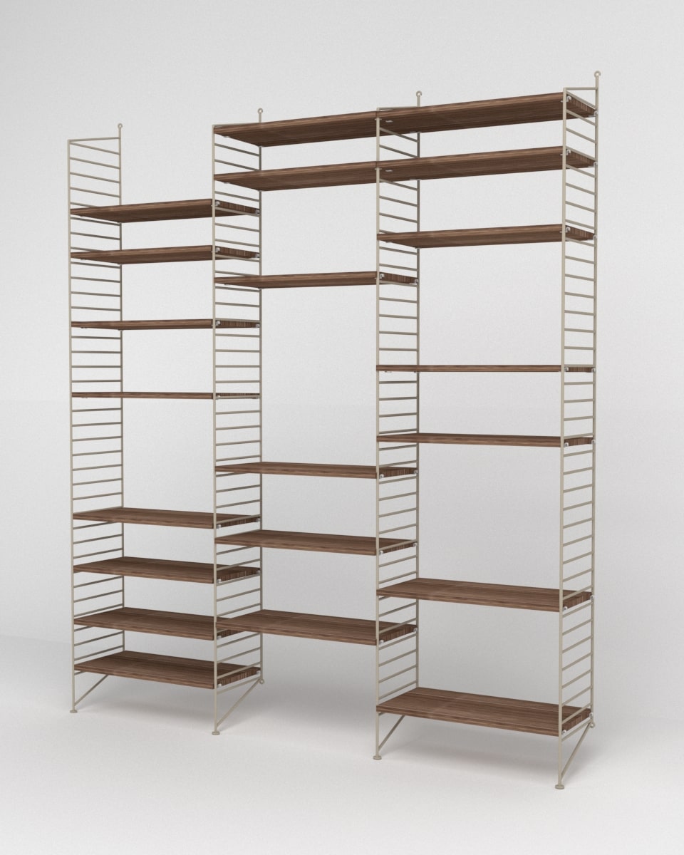 ספריית מדפים נורדית - Idana Furniture