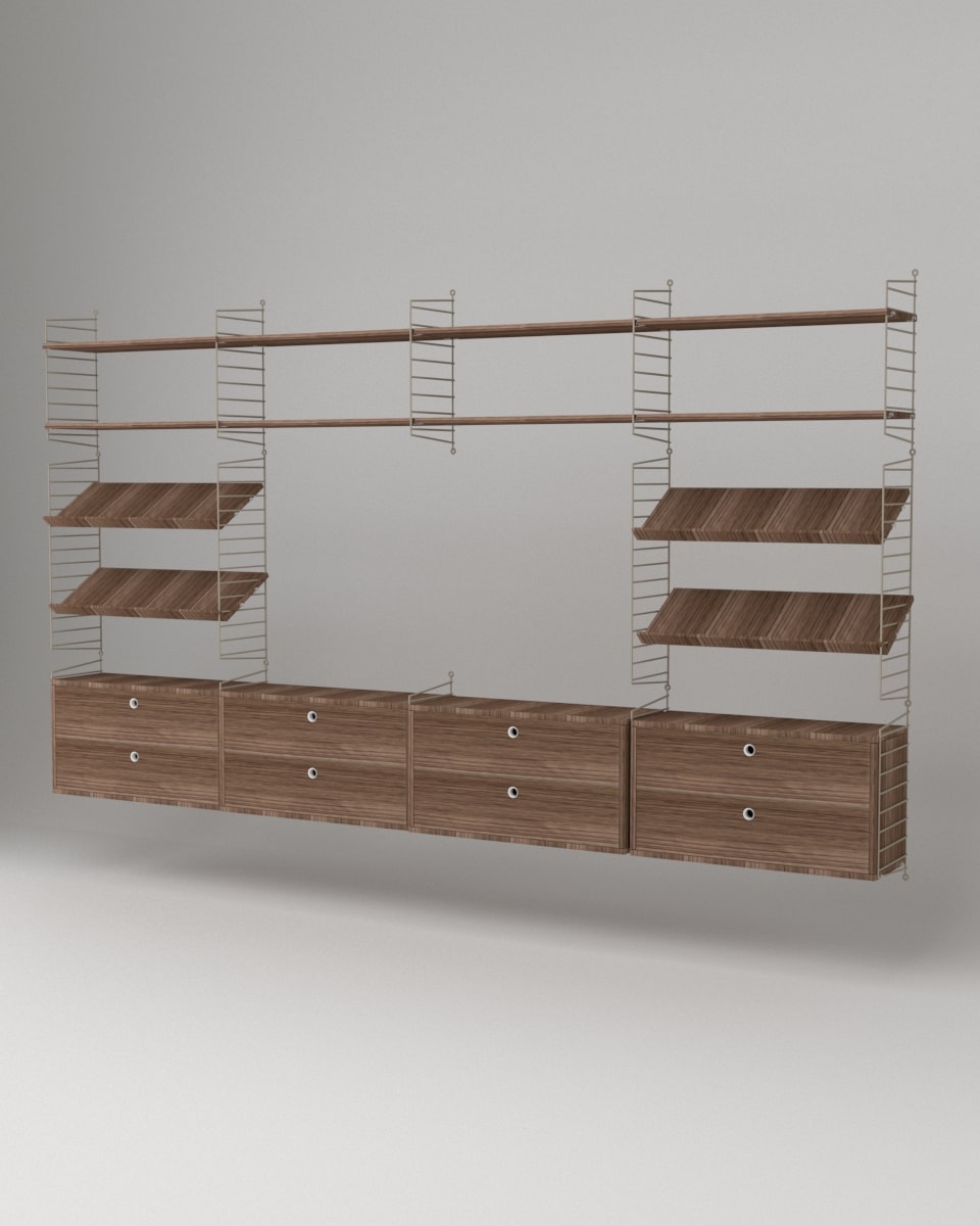 מזנון טלויזיה תלוי גדול - Idana Furniture