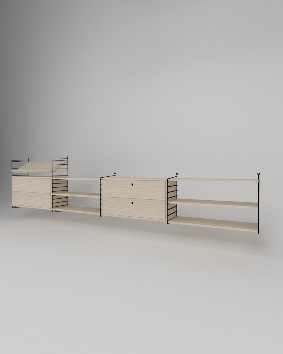 מזנון טלויזיה תלוי גדול - Idana Furniture