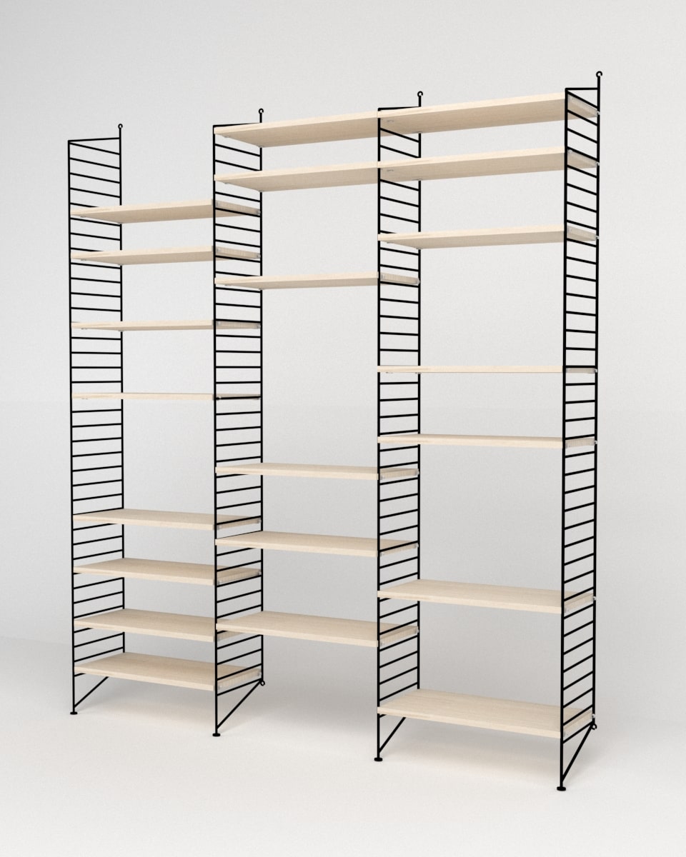 ספריית מדפים נורדית - Idana Furniture