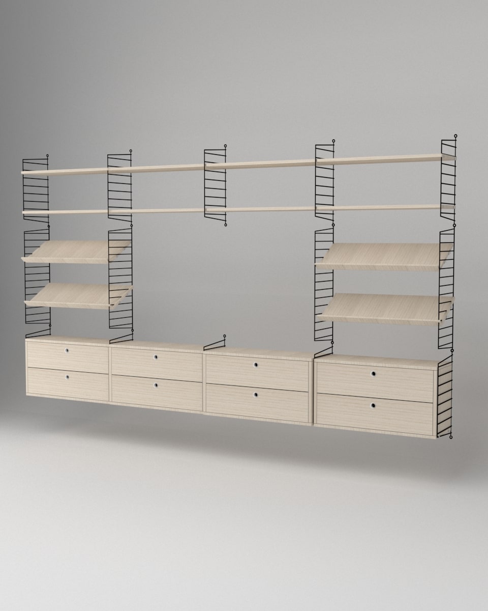 מזנון טלויזיה תלוי גדול - Idana Furniture